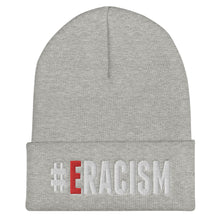 Load image into Gallery viewer, Erase Racism Embroidered Cuffed Beanie
