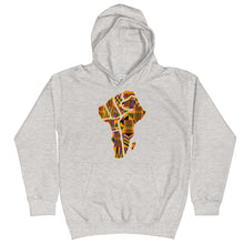 Load image into Gallery viewer, M&#39;Powered Kente Youth Hoodie
