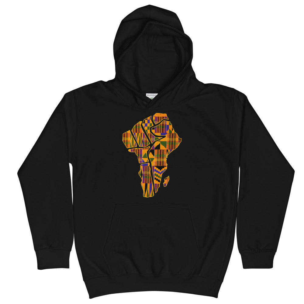 M'Powered Kente Youth Hoodie