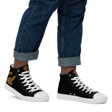 Load image into Gallery viewer, Cal Kente Men’s high top canvas shoes
