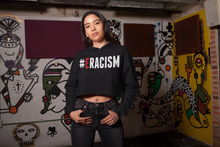 Load image into Gallery viewer, Erase Racism Crop Hoodie
