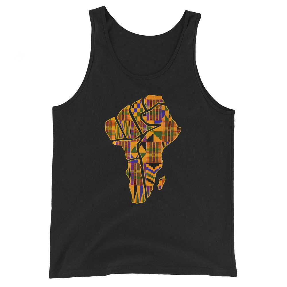 M'Powered Kente Adult Unisex Tank Top