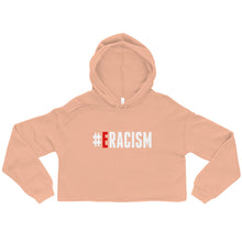 Load image into Gallery viewer, Erase Racism Crop Hoodie
