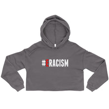 Load image into Gallery viewer, Erase Racism Crop Hoodie
