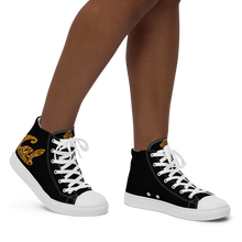 Load image into Gallery viewer, Cal Kente Women’s high top canvas shoes
